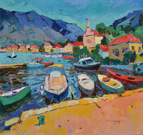 Prcanj di Alexander Shandor, Pittura in vendita su Singulart