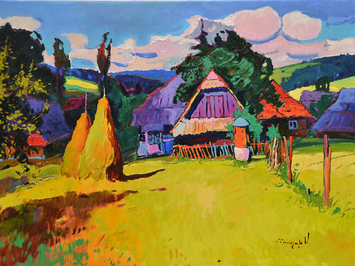 Bright summer van Alexander Shandor, Schilderij te koop op Singulart