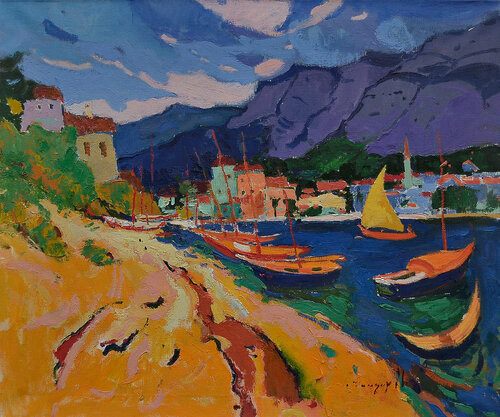 Makarska Riviera von Alexander Shandor, Malerei kaufen auf Singulart