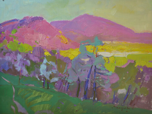 The day goes by van Alexander Shandor, Schilderij te koop op Singulart