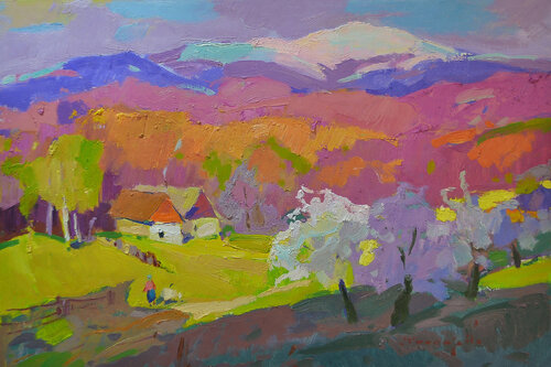 Sunny days di Alexander Shandor, Pittura in vendita su Singulart