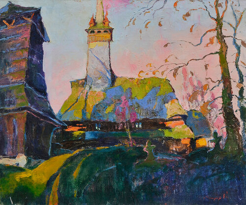 Evening Bells by Alexander Shandor, Painting for Sale on Singulart