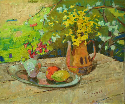 The first spring flowers Alexander Shandor