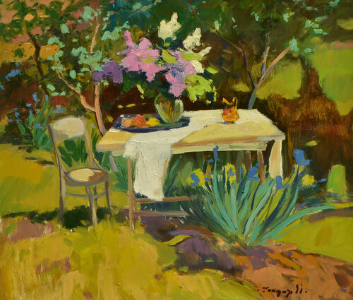 The harmony of calm di Alexander Shandor, Pittura in vendita su Singulart