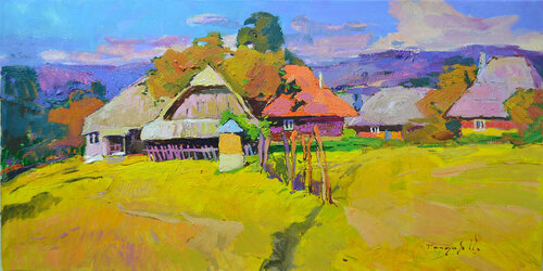 Summer time by Alexander Shandor, Painting for Sale on Singulart