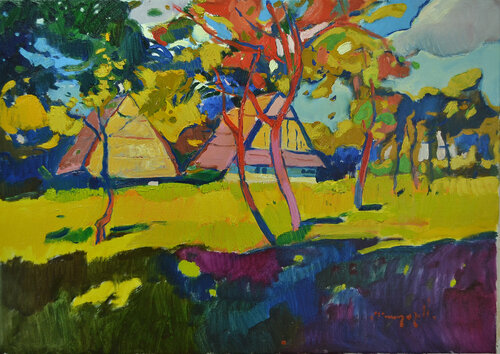 Warm shadow di Alexander Shandor, Pittura in vendita su Singulart