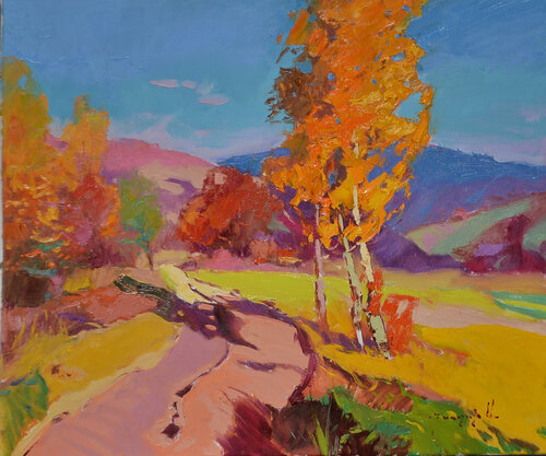 Indian Summer by Alexander Shandor, Painting for Sale on Singulart