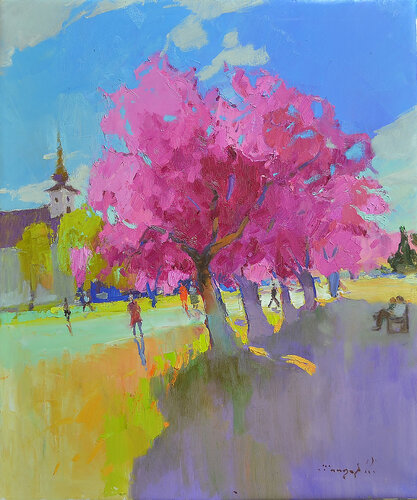 Square par Alexander Shandor, Peinture en vente sur Singulart