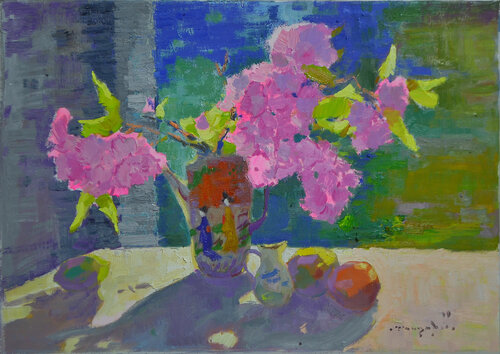 Play of Rays par Alexander Shandor, Peinture en vente sur Singulart