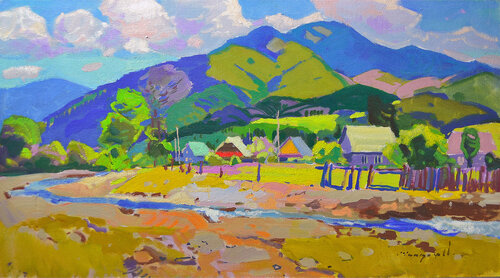 Kolochava Summer di Alexander Shandor, Pittura in vendita su Singulart