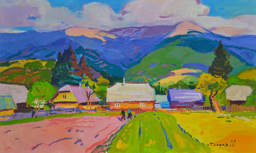 In the Garden von Alexander Shandor, Malerei kaufen auf Singulart