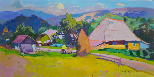 Beautiful Day par Alexander Shandor, Peinture en vente sur Singulart