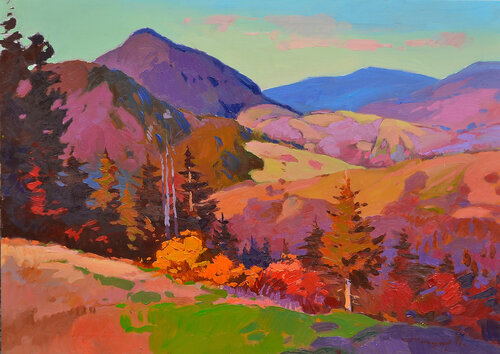 Picturesque Region by Alexander Shandor, Painting for Sale on Singulart