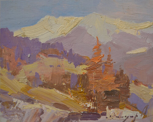 Snow in the Mountains Alexander Shandor