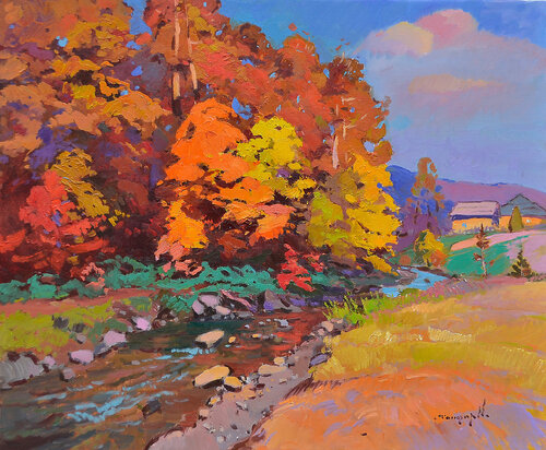 Colors of Nature par Alexander Shandor, Peinture en vente sur Singulart