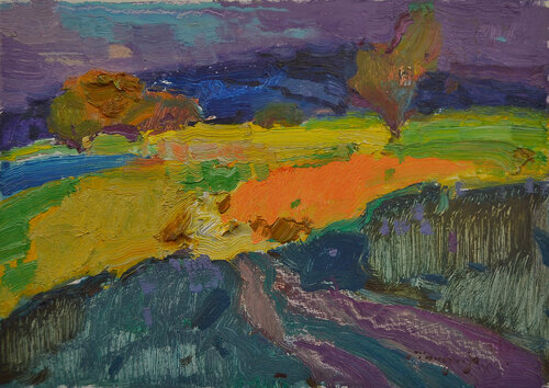 Moment of Sun di Alexander Shandor, Pittura in vendita su Singulart