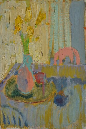 Near the Window von Alexander Shandor, Malerei kaufen auf Singulart