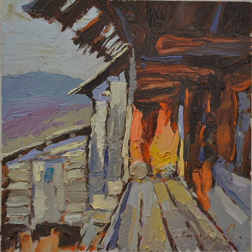 At Home by Alexander Shandor, Painting for Sale on Singulart