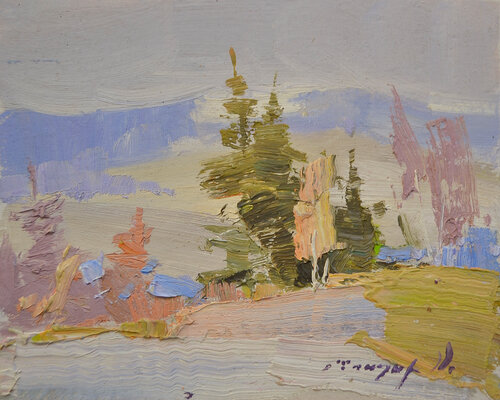 Etude 72 by Alexander Shandor, Painting for Sale on Singulart