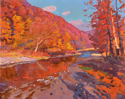 Autumn Quiet von Alexander Shandor, Malerei kaufen auf Singulart