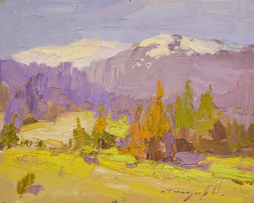 Snow-Covered Mountain Alexander Shandor