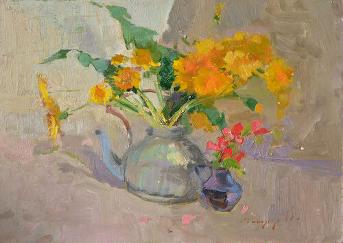 Comfort and Harmony van Alexander Shandor, Schilderij te koop op Singulart
