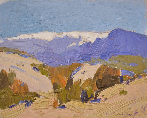 My Carpathians di Alexander Shandor, Pittura in vendita su Singulart