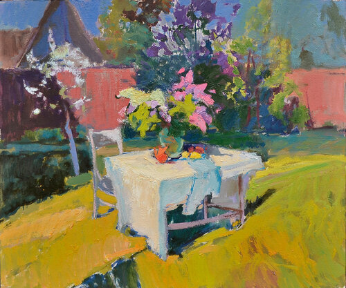 Floral Breath by Alexander Shandor, Painting for Sale on Singulart