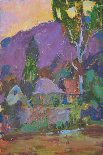 Evening by Alexander Shandor, Painting for Sale on Singulart