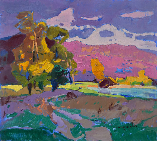 Warm Echoes van Alexander Shandor, Schilderij te koop op Singulart
