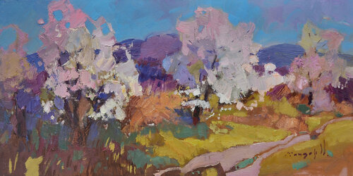 Apple Orchard von Alexander Shandor, Malerei kaufen auf Singulart