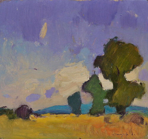Sketch in Field van Alexander Shandor, Schilderij te koop op Singulart