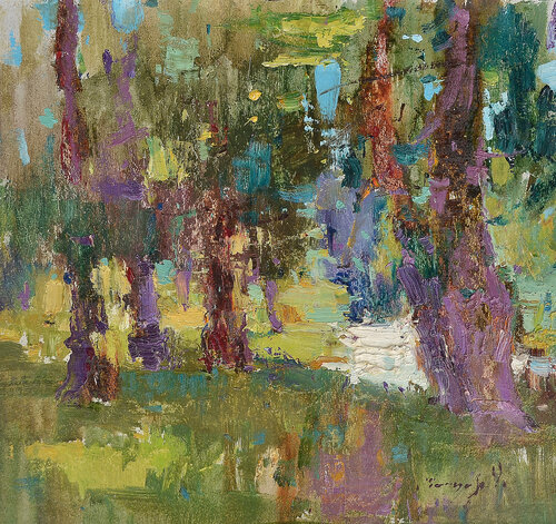 Trees van Alexander Shandor, Schilderij te koop op Singulart