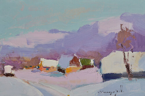 Winter Mood von Alexander Shandor, Malerei kaufen auf Singulart