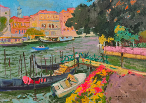 Venice par Alexander Shandor, Peinture en vente sur Singulart