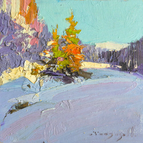 Cold Winter von Alexander Shandor, Malerei kaufen auf Singulart