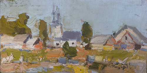 Kolochava by Alexander Shandor, 회화 for Sale on Singulart