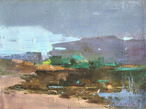 Backwater by Alexander Shandor, Painting for Sale on Singulart