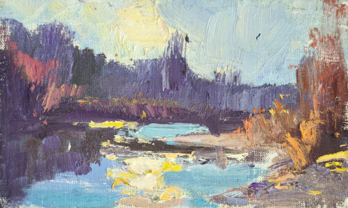 Colors of Dawn by Alexander Shandor, Painting for Sale on Singulart