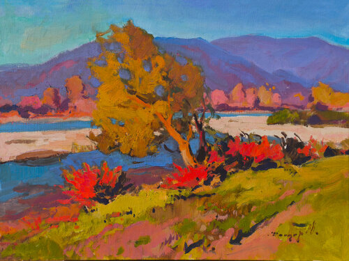 Autumn Sun von Alexander Shandor, Malerei kaufen auf Singulart