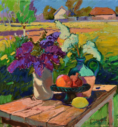 Aroma of Spring de Alexander Shandor, Pintura a la venta en Singulart