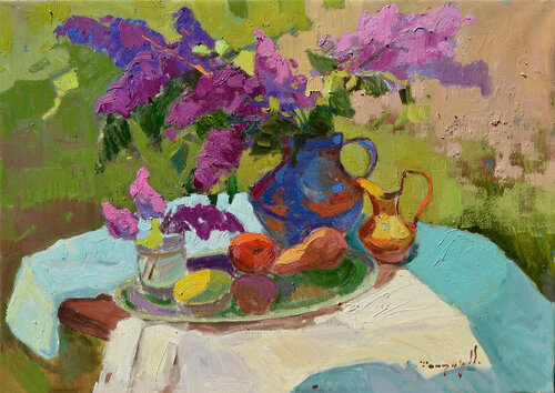 April Symphony de Alexander Shandor, Pintura a la venta en Singulart