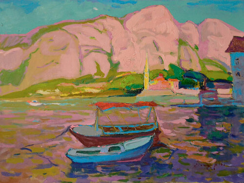 Kotor Corner van Alexander Shandor, Schilderij te koop op Singulart