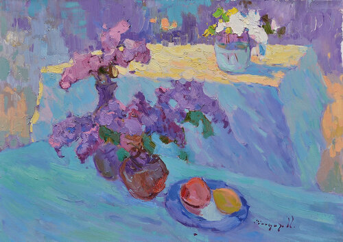 Flickering Spring by Alexander Shandor, Painting for Sale on Singulart