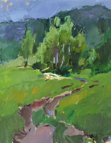 Thunderstorm Approximation par Alexander Shandor, Peinture en vente sur Singulart