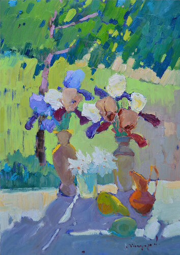 Morning sun par Alexander Shandor, Peinture en vente sur Singulart