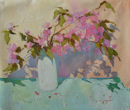 Sakura de Alexander Shandor, Pintura a la venta en Singulart