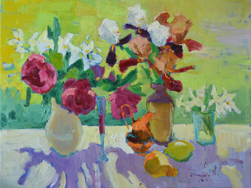 Warmed by heat par Alexander Shandor, Peinture en vente sur Singulart