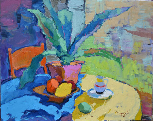 Cactus par Alexander Shandor, Peinture en vente sur Singulart