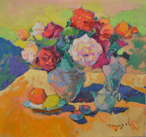 Warmed by the warmth par Alexander Shandor, Peinture en vente sur Singulart